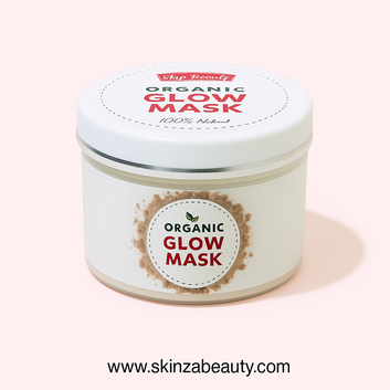 Organic Glow Mask – Gold Dust Infused Brightening Formula