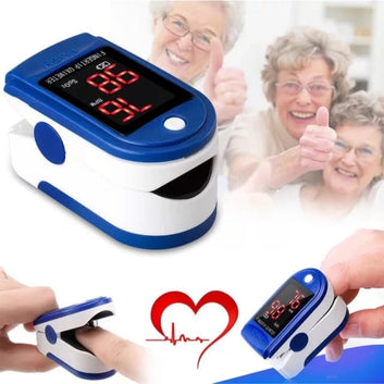 Portable Blood Oxygen Monitor / Oxygen Saturation Monitor Blood Glucose Test Meter-Finger Pulse Oximeter