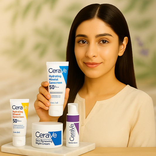 Ultimate 4-in-1 Glow Boosting Skincare Bundle — CeraVe Powered Elegance