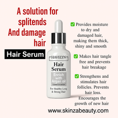 Nourishing Hair Serum – 30ml | Targeted Repair for Damaged Hair