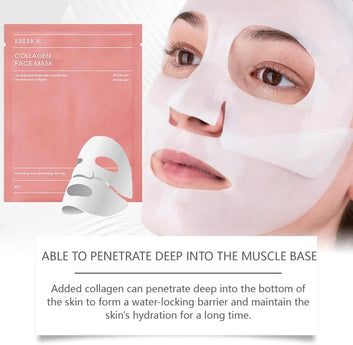 Hydrating Collagen Overnight Sheet Mask – 34g | Firming & Pore Minimizing - 2 Pic