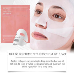 Hydrating Collagen Overnight Sheet Mask – 34g | Firming & Pore Minimizing - 2 Pic