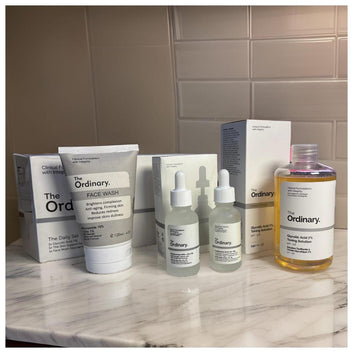 Ordinary 4-in-1 Radiance Boost Skincare Set – Glycolic, Niacinamide & Hydration Power