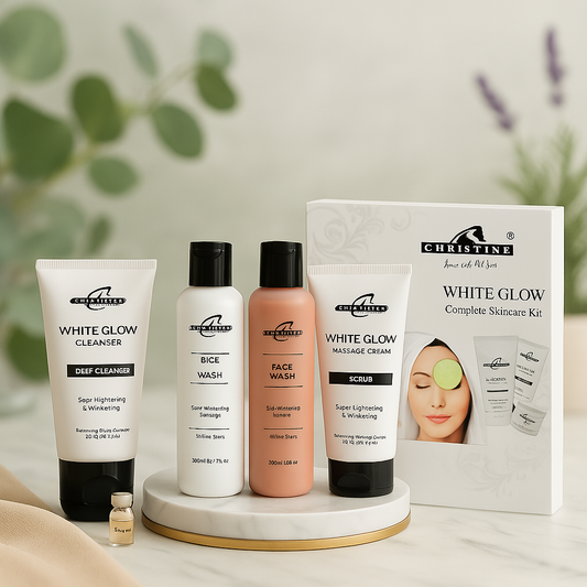 Christine Fruit Whitening Facial Kit – Glow Naturally with 8-in-1 Skin Radiance Formula